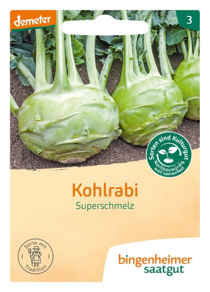 Kohlrabi - Superschmelz - Bio
